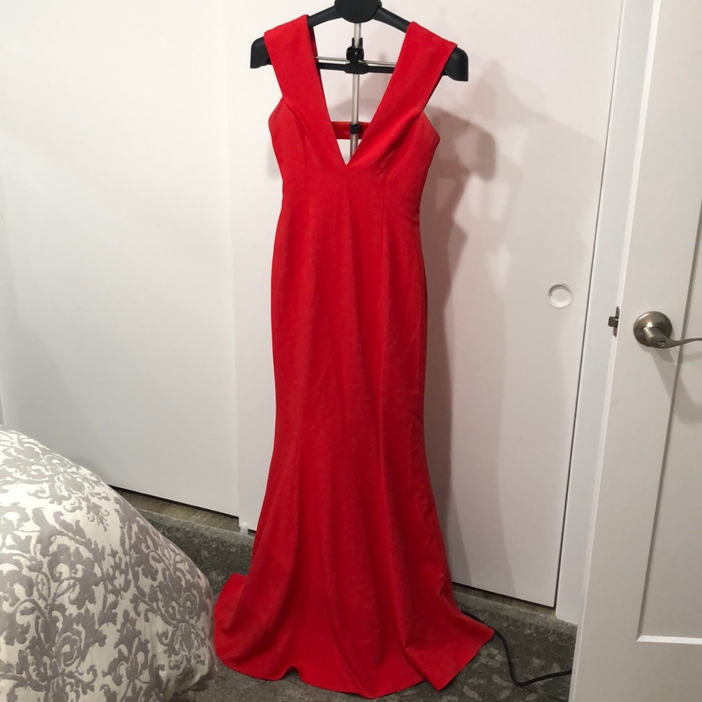 Jay Godfrey, Red Gown